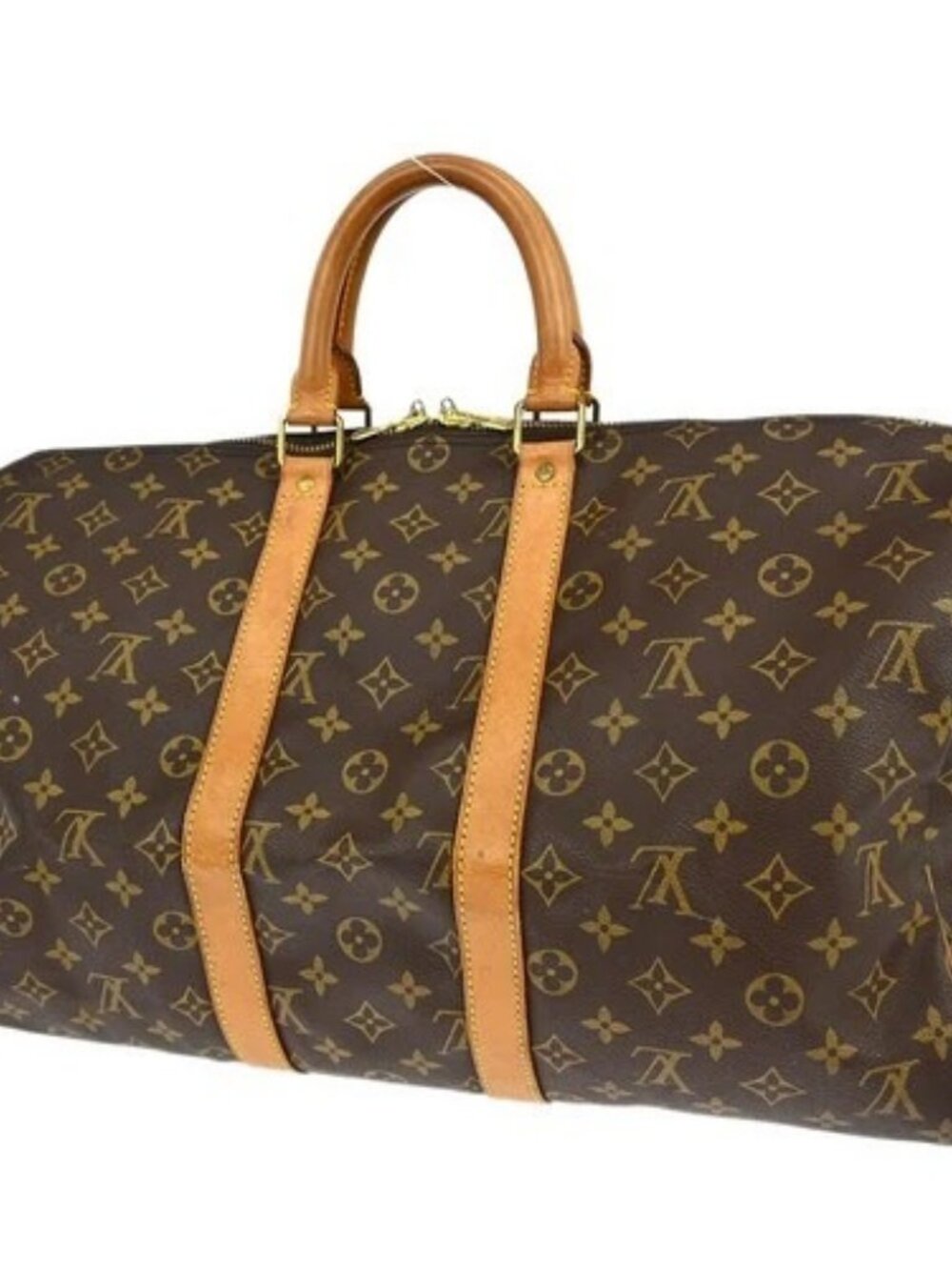 BUYIT03 LOUIS VUITTON KEEPALL BANDOULIERE 45 HANDBAG M41418 VI0974 YQ07435 - Picture 2 of 16